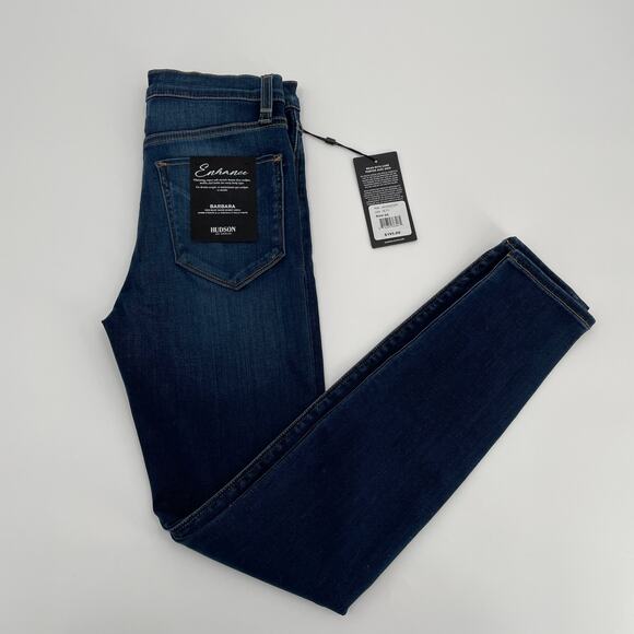 HUDSON JEANS NWT Barbara Ankle Skinny Denim in Baltic Wash // 25 - Picture 3 of 11